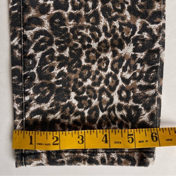Authentic Icon Leopard Print Women's Jeans Size 29 - Picture 8 of 9